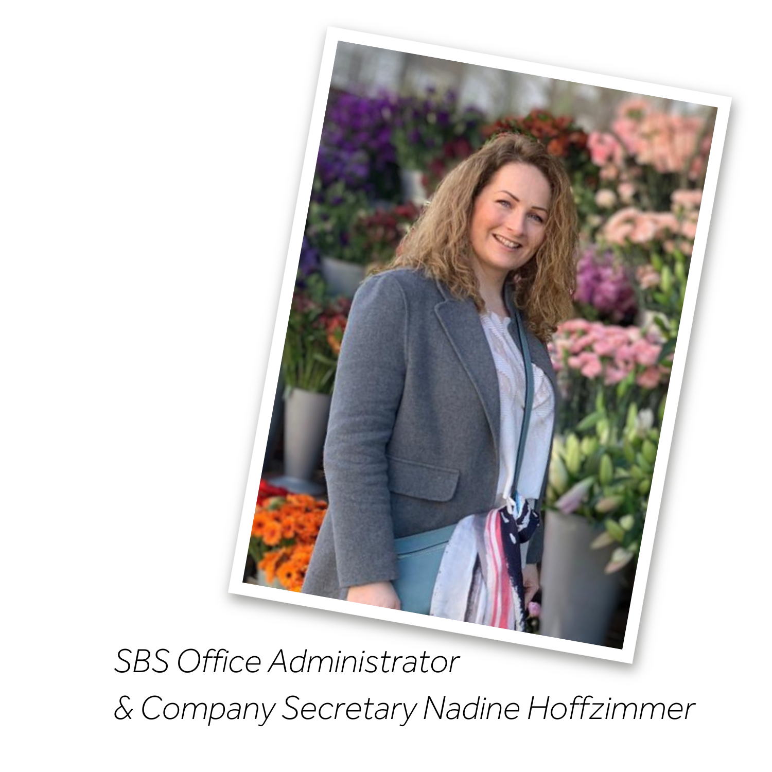 Office Administrator & Company Secretary Nadine Hoffzimmer